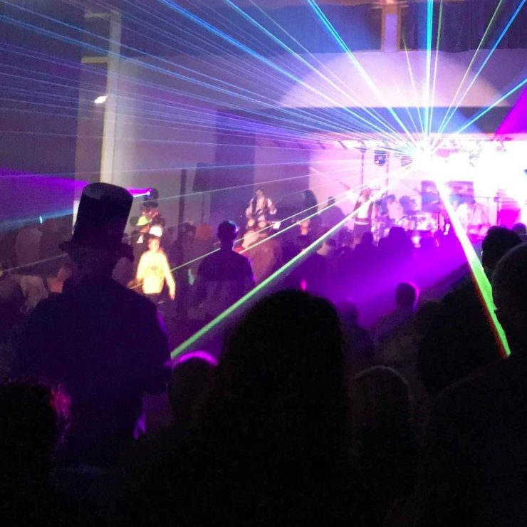 éclairage de concert en saone et loire, loire, allier